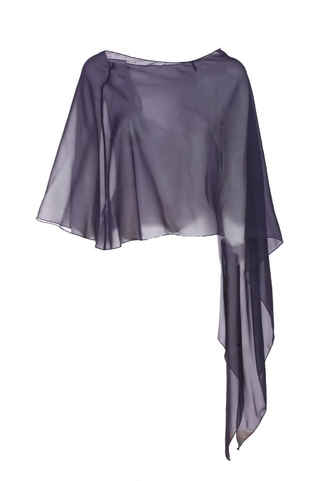 Shop ANTONELLI  Stola: Antonelli mantella in pura seta.
Asimmetrica.
Scollo rotondo.
Composizione: 100% seta.
Fabbricato in Italia.. MELONE 59510K 261-816